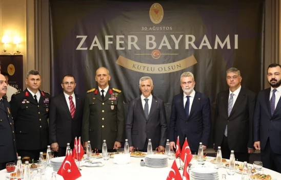 Kahramanmaraş ve Kilis'te 30 Ağustos Zafer Bayramı resepsiyon verildi