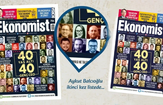 Kahramanmaraşlı Aykut Balcıoğlu, 40 Yaş Altı 40 CEO listesine ikinci kez seçildi