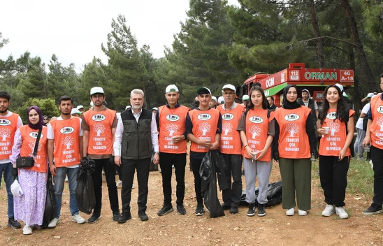 Kahramanmaraşlı minik ellerden büyük farkındalık! Orman Benim