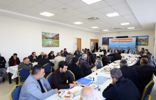 Kahramanmaraşlı muhtarlar sahada, hizmet için bir arada