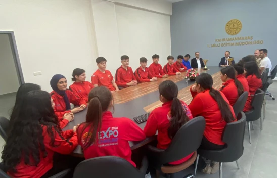 Kahramanmaraşlı öğrenciler, Türkiye Şampiyonası'na damga vurmaya hazırlanıyor!