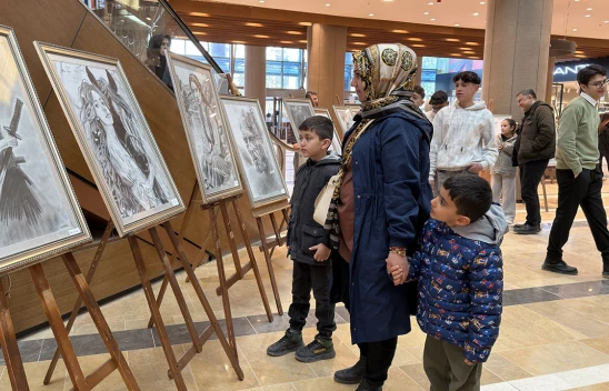 KAMEK atölyelerinden doğan sanat eserleri sergilendi