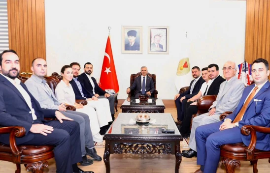 KASİAD'dan Vali Ünlüer'e ziyaret