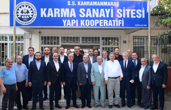 Kent bürokrasisinden Kahramanmaraş Karma Sanayi Sitesine çıkarma