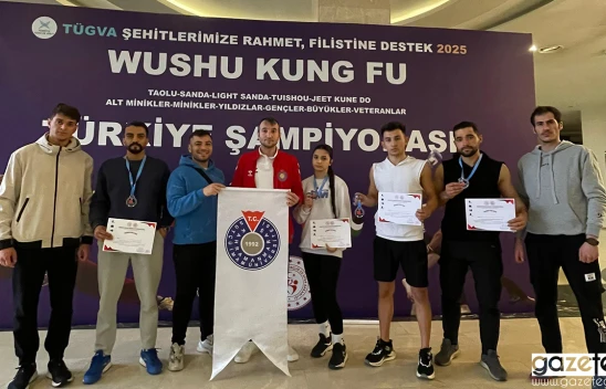 KSÜ Wushu Kung Fu takımından büyük başarı