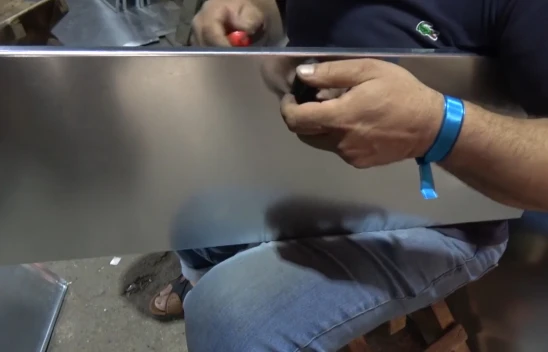 Küresel Sumud Filosu'na mavi kurdeleli destek