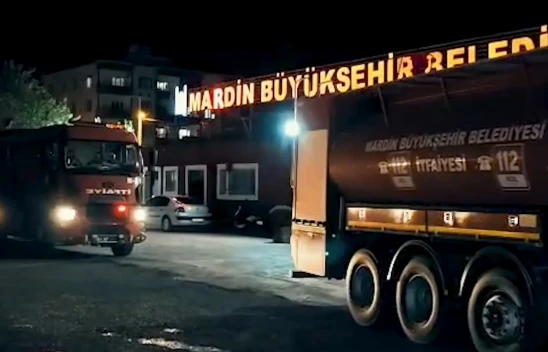 Mardin Büyükşehir Belediyesi, Kahramanmaraş'a ekip gönderdi