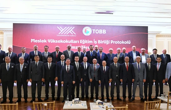 Mesleki eğitimi güçlendirmek için bir adım daha atıldı