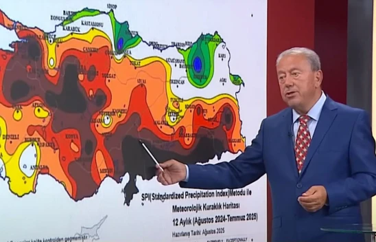 Meteoroloji danışmanı Şen, 'Kahramanmaraş'a hiç yağış düşmedi'