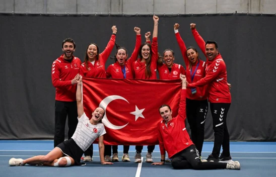 Milli Kadın Tenis Takımından büyük başarı