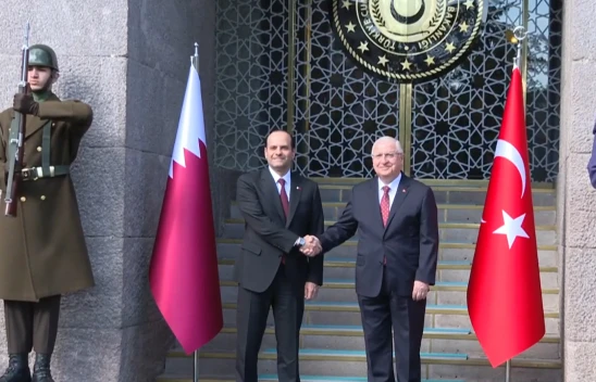 Milli Savunma Bakanı Güler, Katarlı mevkidaşı Al Sani'yi ağırladı