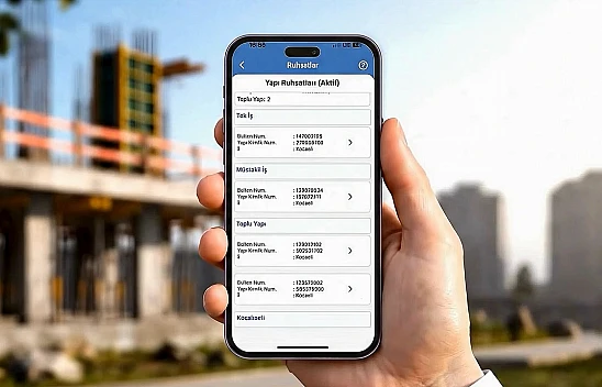 Mobil Şantiye Defteri uygulaması yarın başlıyor