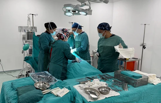 Nurhak Devlet Hastanesi'nde tarihi gün