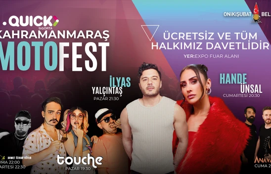 Onikişubat Belediyesi'nin katkılarıyla Kahramanmaraş Motofest başlıyor