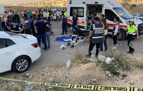 Otomobil ile çarpışan motosikletin sürücüsü öldü