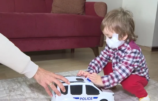 Pitbull saldırısına uğrayan iki kardeşten Efe de taburcu edildi