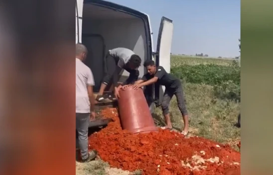 Salça üretimi yapan işletme denetim altında