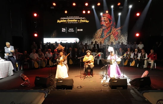 Sazın ve sözün ustaları, Kahramanmaraş'ta sahne aldı