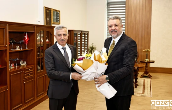 Serbest Muhasebeciler ve Mali Müşavirler Odası'ndan Vali Ünlüer'e ziyaret