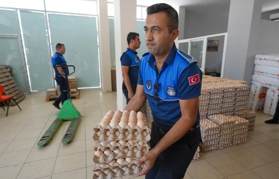 Son kullanma tarihi geçmiş 60 bin yumurta imha edildi
