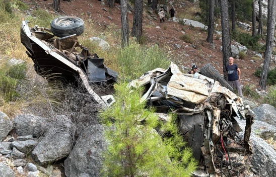 Sürücü bu kazadan sağ kurtulamadı