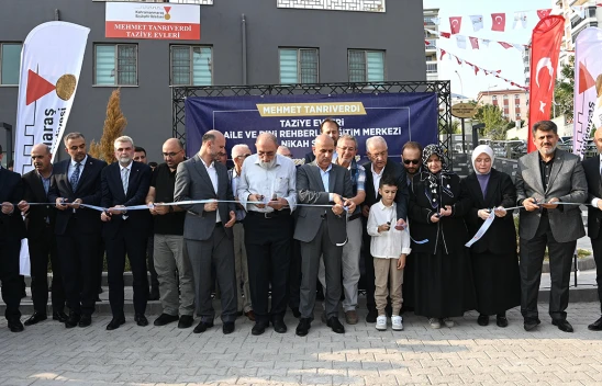 Tanrıverdi ailesi tarafından Kahramanmaraş'a kazandırılan 3 yeni sosyal tesis hizmete açıldı