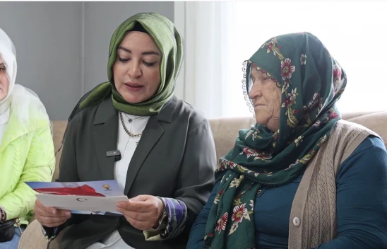 Terörsüz Türkiye mektubu şehit ailesine ulaştı