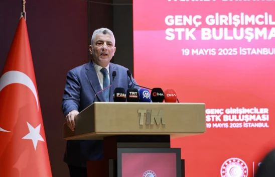 Ticaret Bakanı Bolat, genç girişimcilerle bir araya geldi