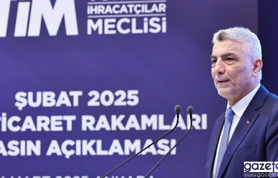 Ticaret Bakanı Bolat, şubat ayı dış ticaret verilerini açıkladı