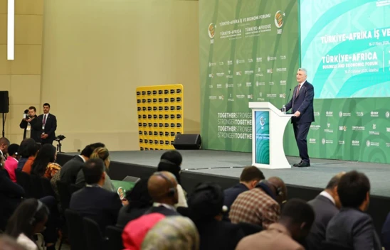 Ticaret Bakanı Bolat, TABEF'te konuştu