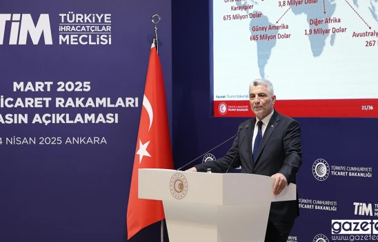 Ticaret Bakanı Ömer Bolat, 'Türkiye ekonomisi güçlü adımlarla büyüyor'