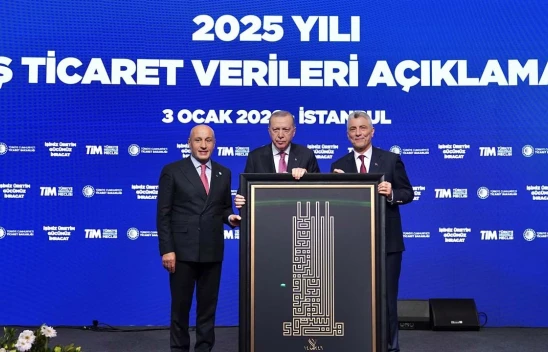 Türkiye 2025'te 273,4 milyar dolarla ihracatta yeni bir rekora imza attı