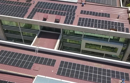 Türkiye'de adliye binalarında ilk güneş enerji santrali kuruldu