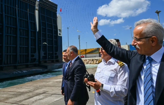 Türkiye-İtalya arasında 10 bininci Ro-Ro gemisi yola çıktı