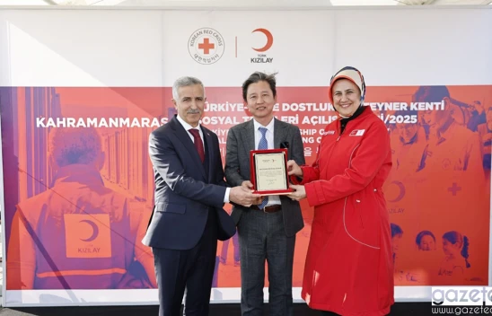 Türkiye-Kore dostluk konteyner kenti Kahramanmaraş'ta açıldı