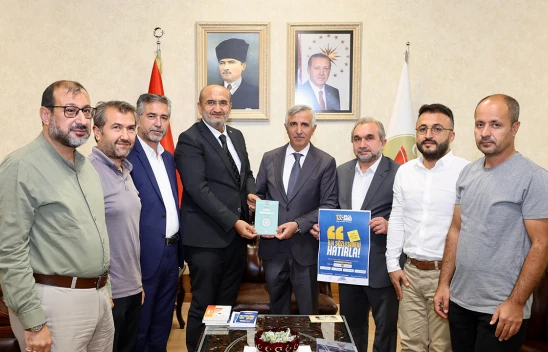 Ufka Yolculuk Yarışması için Vali Ünlüer'e ziyareti