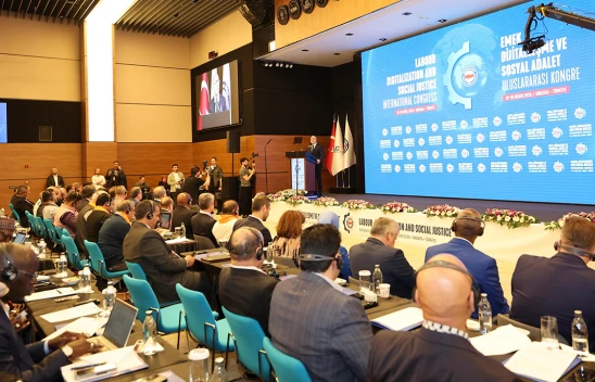 Uluslararası Emek, Dijitalleşme ve Sosyal Adalet Kongresi düzenlendi