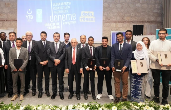 Uluslararası öğrenciler arasında düzenlenen deneme yarışması sonuçlandı