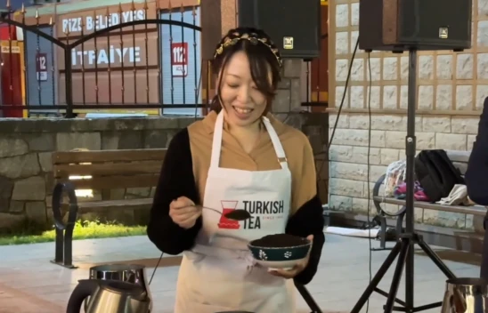 Ustalar Japon misafirlerle demde buluştu