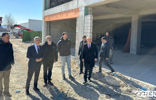 Vali Ünlüer, Kahramanmaraş Toptancılar Sitesi yerinde dönüşüm çalışmalarını inceledi