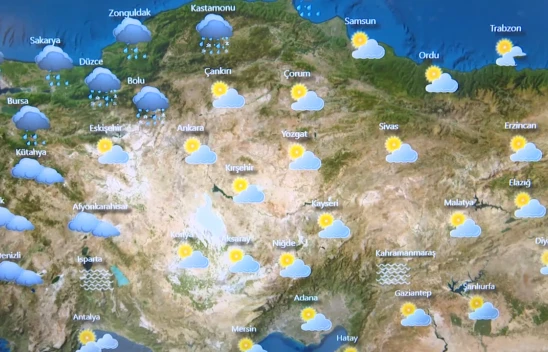 Yağışlar yurdun büyük bir bölümünü terk ediyor