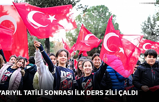 Yarıyıl tatili sonrası ilk ders zili çaldı