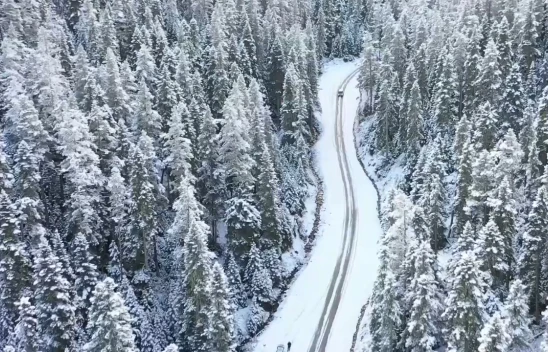 Yüksek kesimlerde kar kalınlığı 10 santimetreye ulaştı