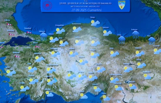 Yurt genelinde hafta sonu yağış beklenmiyor