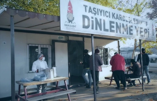 Başkan Mahçiçek'ten jest