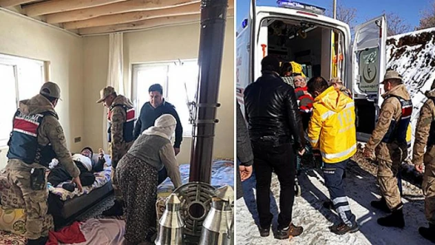 Elbistan'da yaşlı hastanın yardımına jandarma ekipleri yetişti!