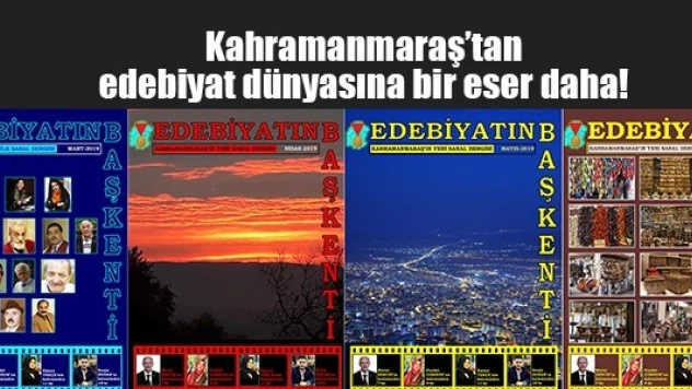 Kahramanmaraş'tan edebiyat dünyasına bir eser daha!