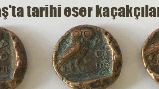 Kahramanmaraş'ta tarihi eser kaçakçılarına operasyon!