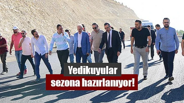 Yedikuyular sezona hazırlanıyor!