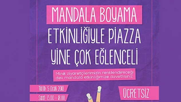 Kahramanmaraşlı çocuklar 'Mandala' boyayacak